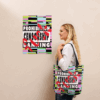 Large Tote Bag Colour - F Censorship